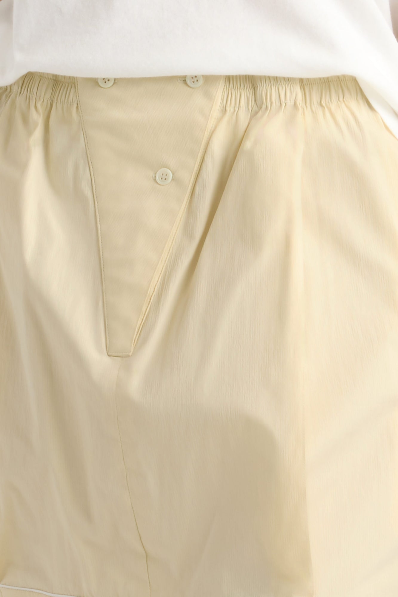 Arya | Misha Stretch-Waist Placket Mini Skirt in Size Small