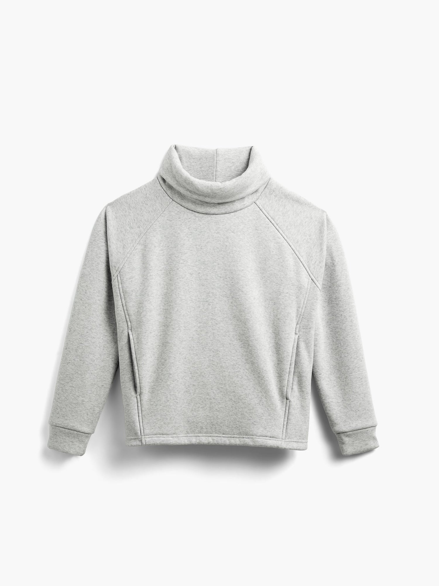 Women's Hybrid Fleece Funnel Neck - Soft Marble (8S)