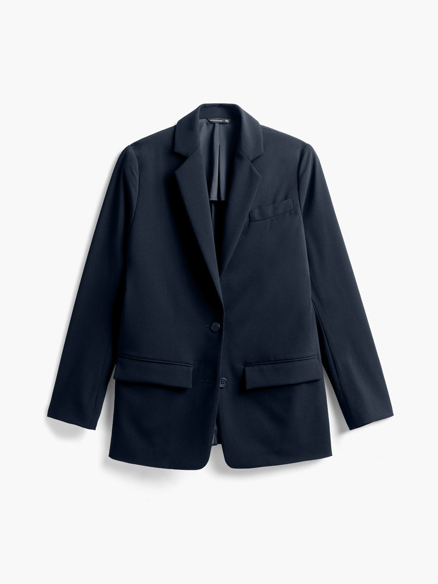 Women's Velocity Oversized Blazer - Dark Navy