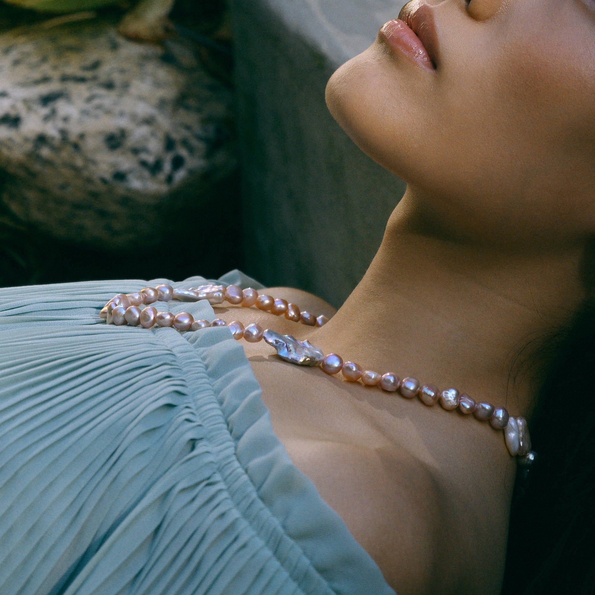 Galleria Necklace | Sterling Silver | Freshwater Pearls