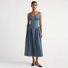 Isilda | Nadiyah Bustier Shirred A-Line Dress in Size Extra Small