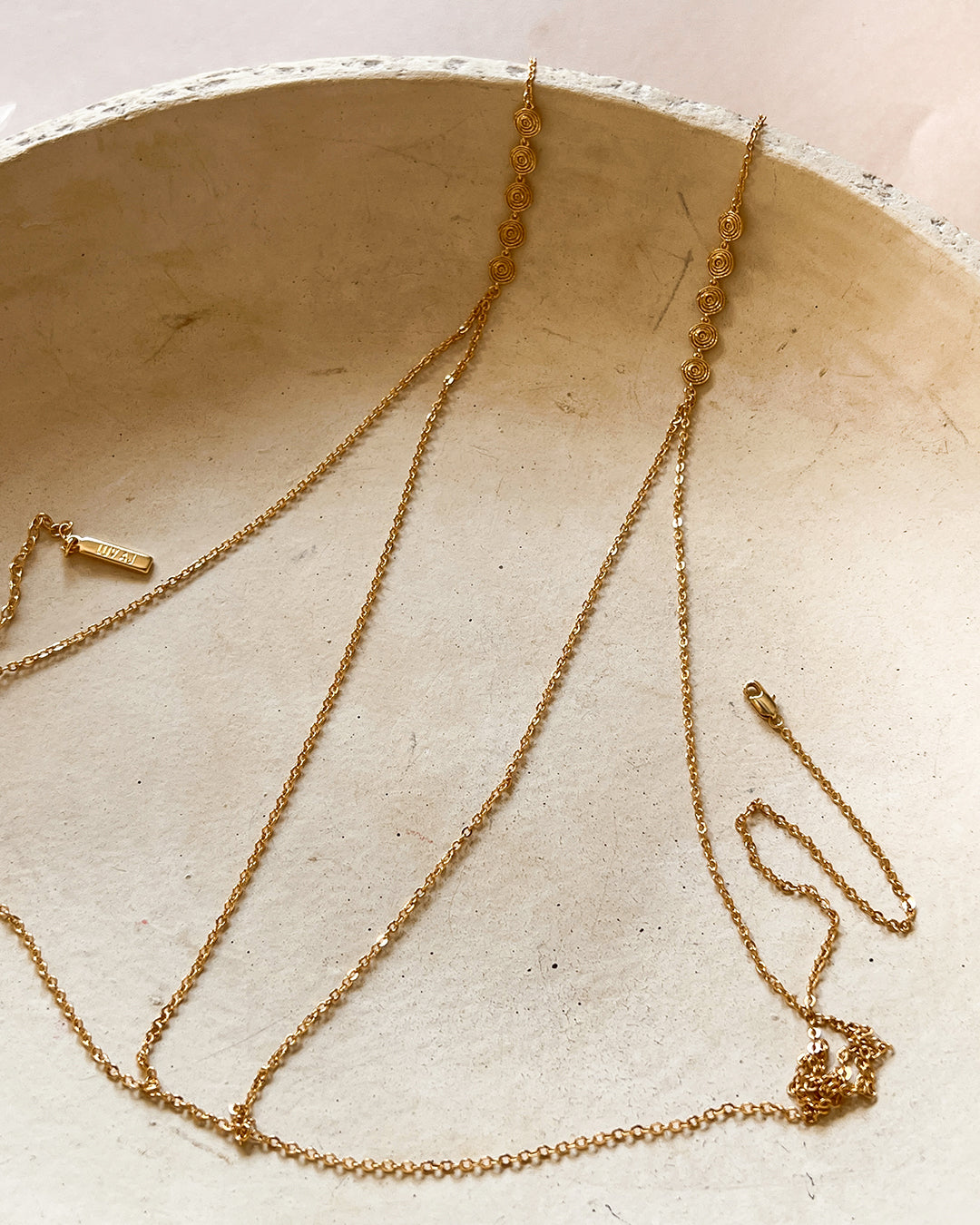 Rosette Chain Bra | Silver