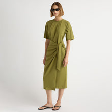 Mali | Noa Organic Cotton T-Shirt Wrap Dress in Size Small