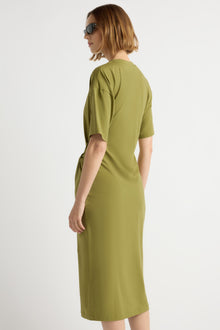 Mali | Noa Organic Cotton T-Shirt Wrap Dress in Size Small