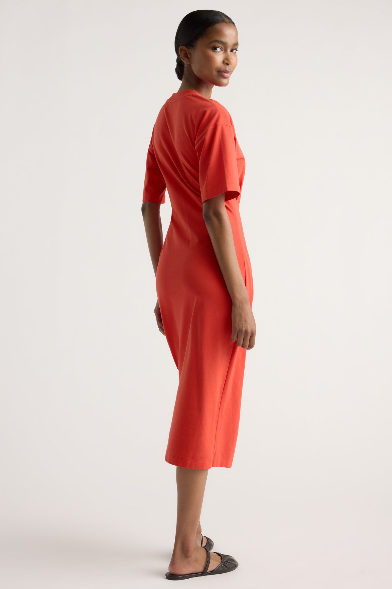 Isilda | Noa Organic Cotton T-Shirt Wrap Dress in Size Extra Small