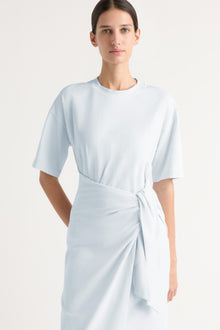 Karolina | Noa Organic Cotton T-Shirt Wrap Dress in Size Extra Small