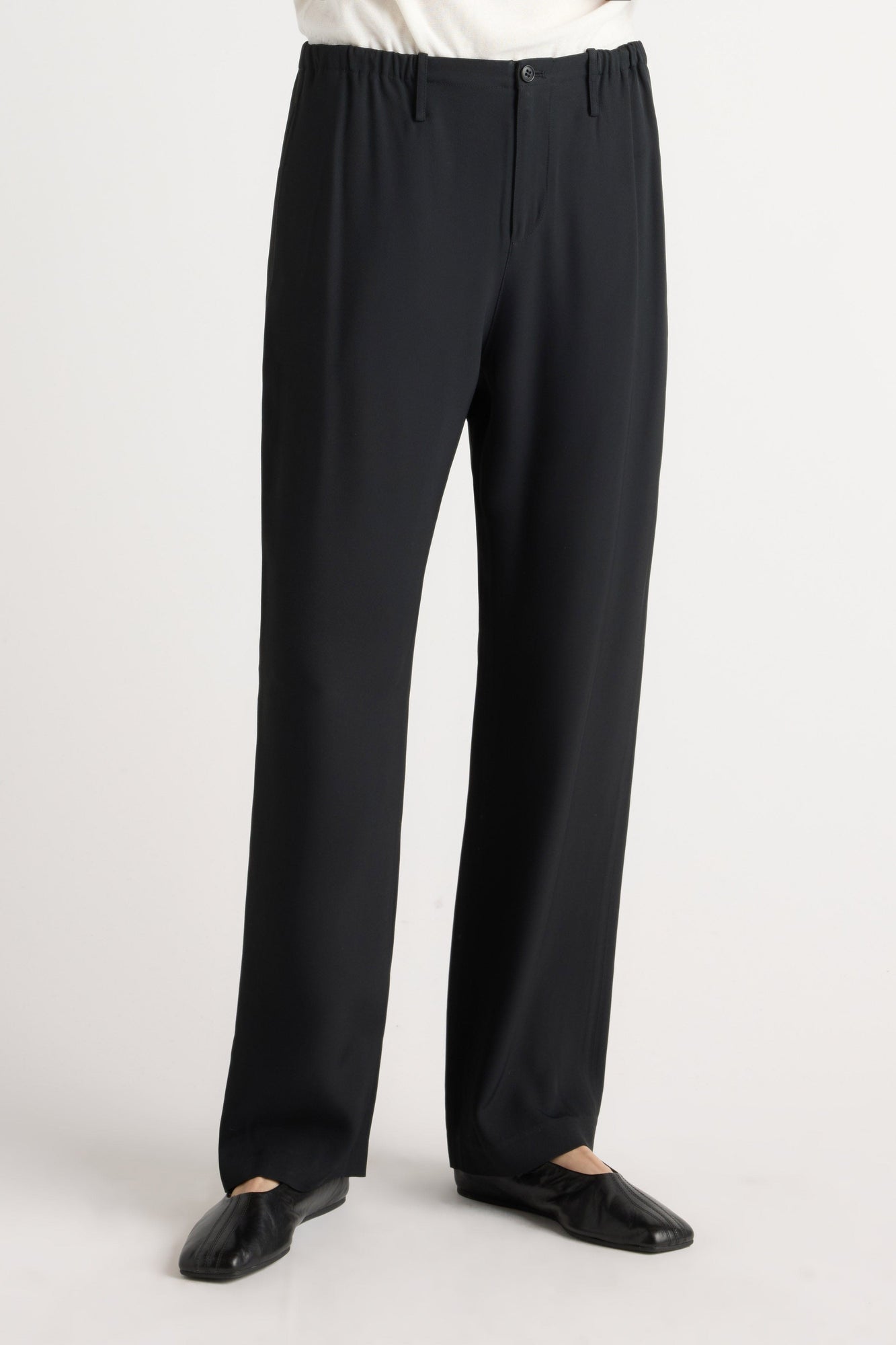 Charlotte | Nuri Tailored Stretch-Waist Pant in Size Small