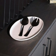 Oval Serving Platter | Pearl White