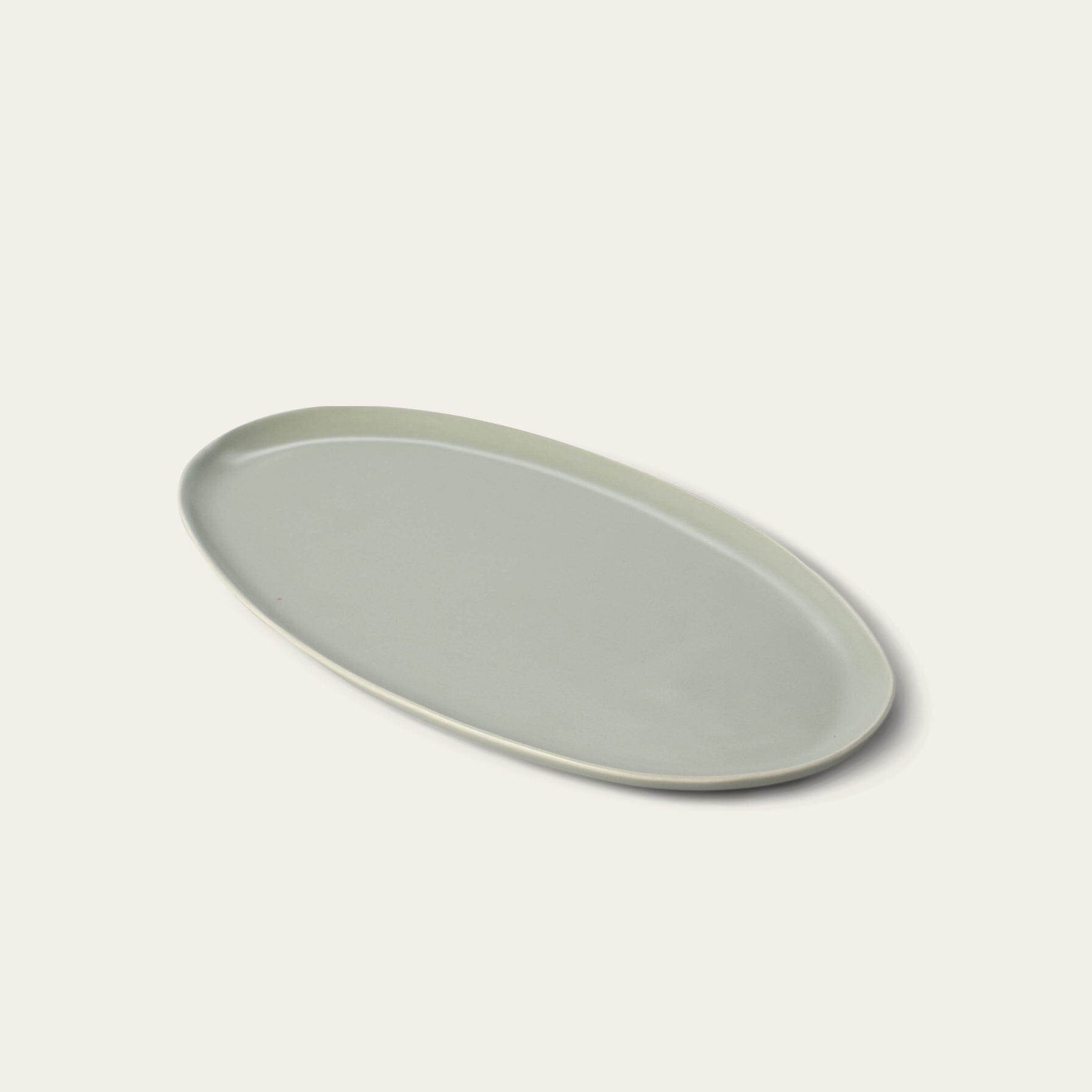 Oval Serving Platter | Beachgrass Green