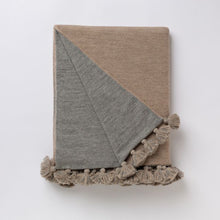 Bali Throw | Light Taupe/Light Grey