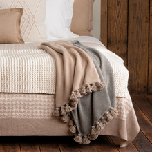 Bali Throw | Light Taupe / Light Grey