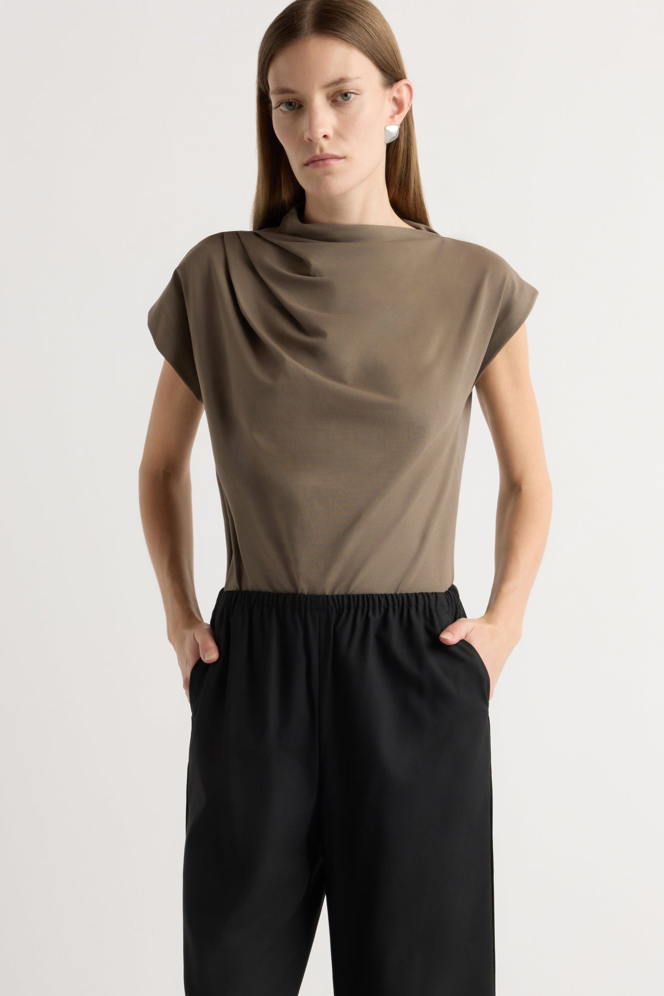 Marije | Parmer Lightweight Wool-Blend Pant in Size Small