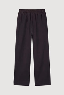 Peyton Stretch-Waist Organic Cotton Pant (Petite) | Black