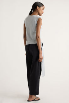 Isilda | Paula Stretch-Waist Organic Cotton Pant in Size Extra Small