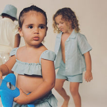 Kids | Button Down Shirt | Powder Blue