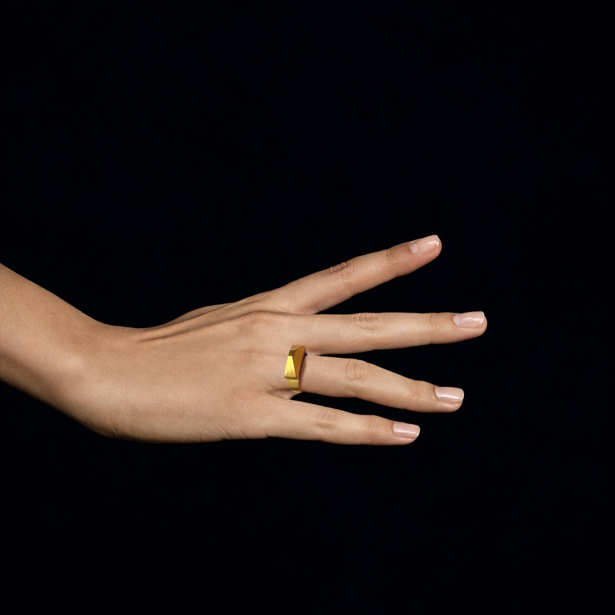 Pris Mini Ring | 18K Gold-Plated on Brass