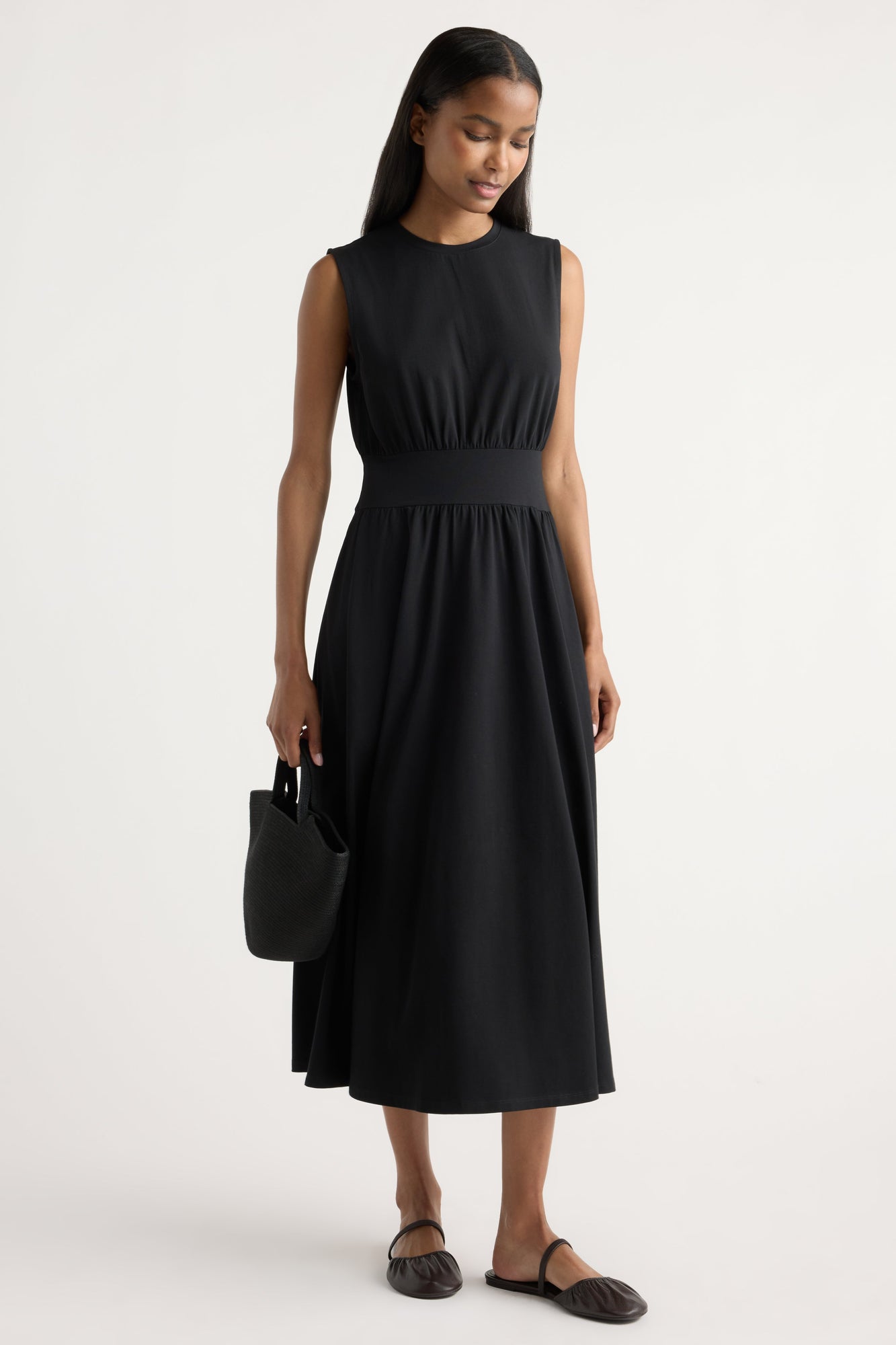 Isilda | Prynn Sleeveless Jersey Dress in Size Extra Small