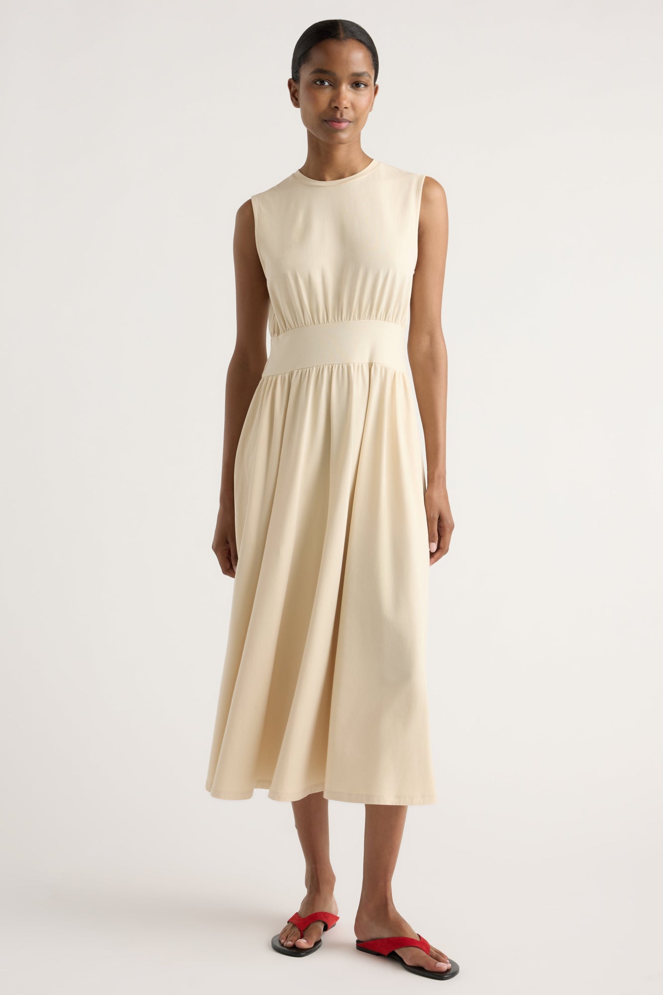 Isilda | Prynn Sleeveless Jersey Dress in Size Extra Small