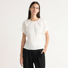 Karolina | Roxanne Elasticated-Sleeve Blouse in Size Extra Small
