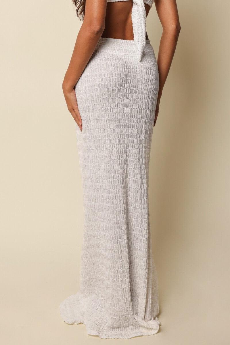 Low Rise Long Slip Skirt | Seychelles