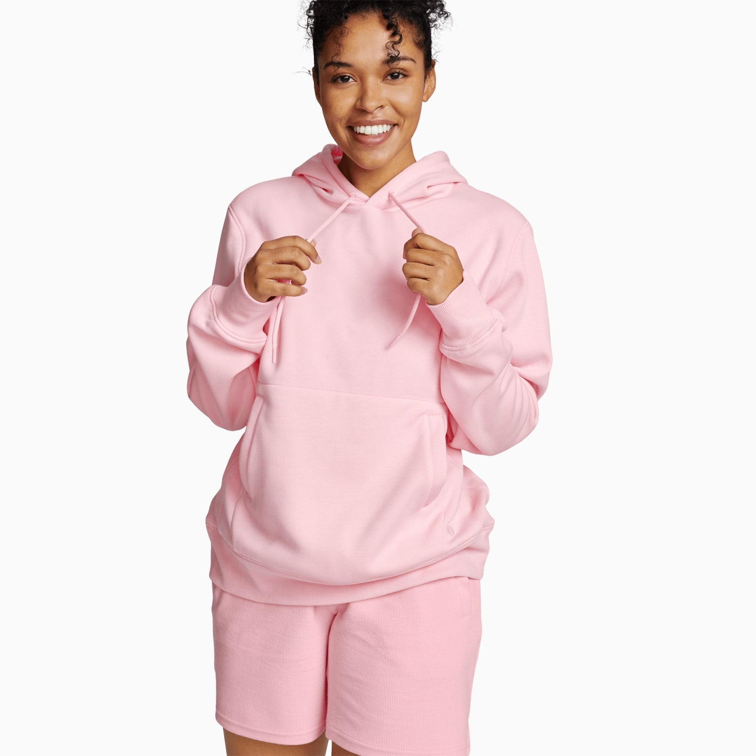 Modal Waffle Spa Short | Flamingo