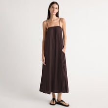Karolina | Solange Crinkled Maxi Dress in Size Extra Small