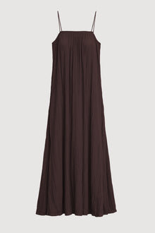 Karolina | Solange Crinkled Maxi Dress in Size Extra Small - Flat