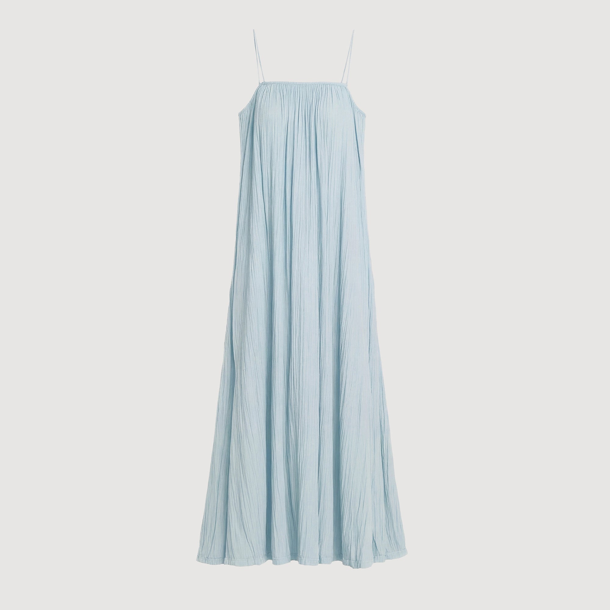 Solange Crinkled Maxi Dress - Flat