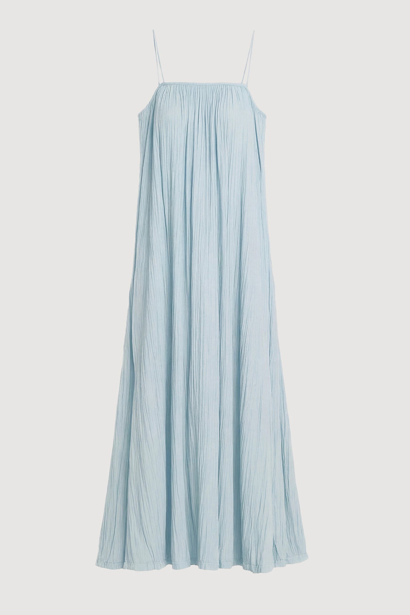 Solange Crinkled Maxi Dress - Flat
