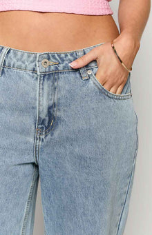 Sonny Low Rise Wide Leg Jeans | Mid Wash