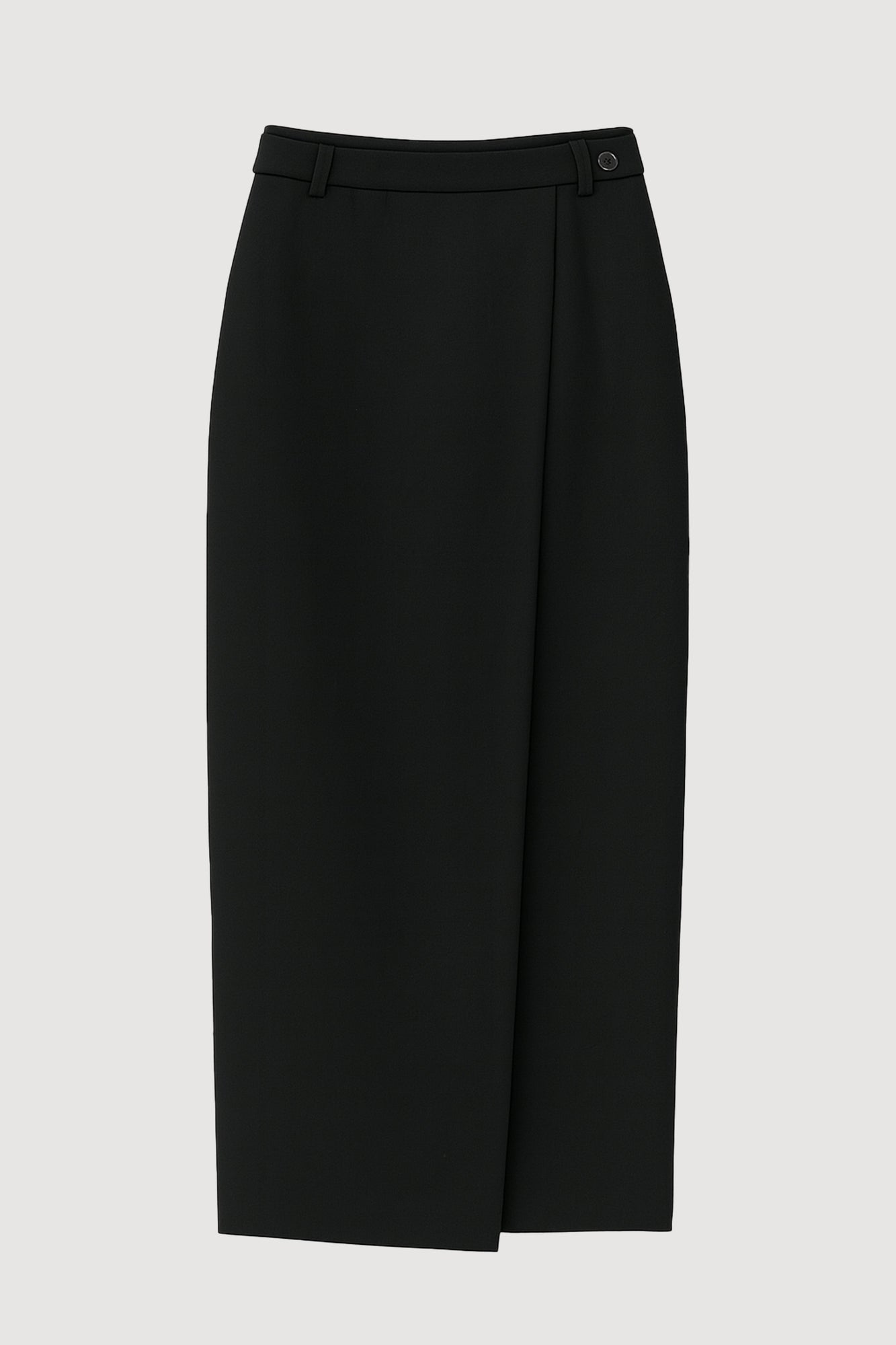 Charlotte | Spencer Wrap Maxi Skirt in Size Extra Small - Flat
