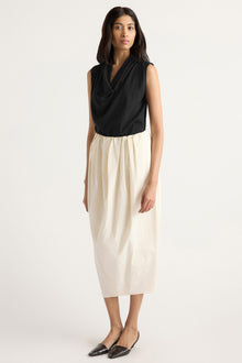 Arya | Tabitha Tulip-Wrap Hem Skirt in Size Small