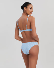 Women | Daphne Eyelet Bikini Bottom | Powder Blue