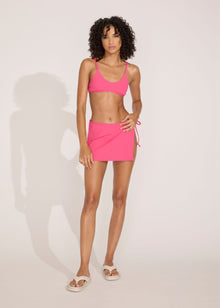 The Rachel Ribbed Bikini Top - Solid & Striped