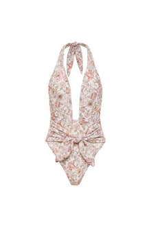 Tropez Tie Up One Piece | Venecia Floral