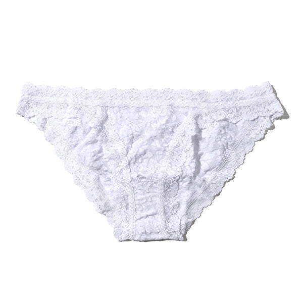 Signature Lace Brazilian Bikini - I | White