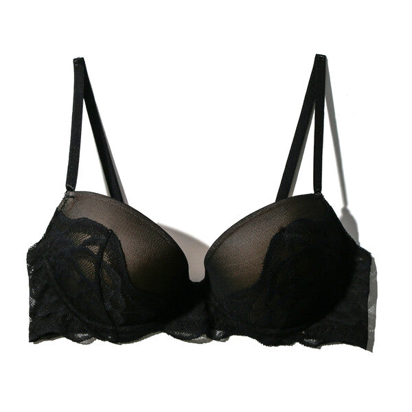 Dark Romance Molded Underwire Bra | Black