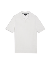 Men | Short Sleeve Regular Open Collar Po | White Multi (V2)