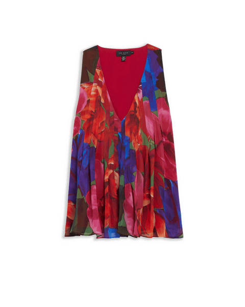 Women | Organza Tropical Bloom V | Multicolor (V2)