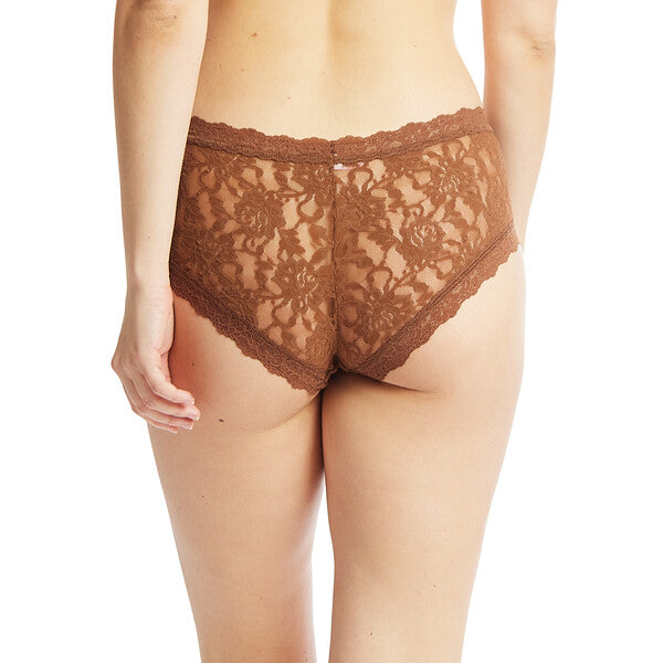 Signature Lace Boyshort - I | Macchiato
