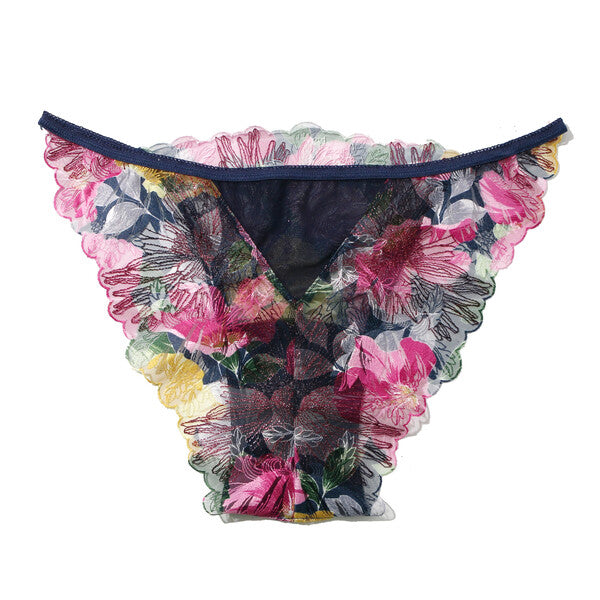 Wildly Blooming Tanga | Dark Sky (Blue)