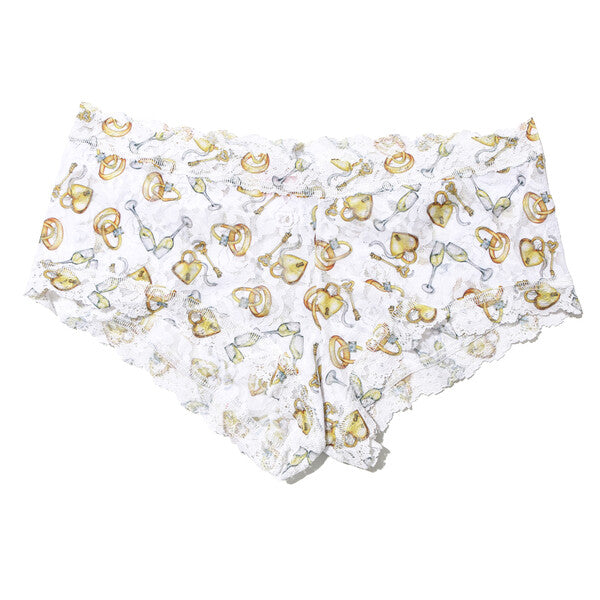 Signature Lace Boyshort | Forever Gold