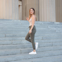 Image 3 Women's Kickaround Sneaker White Nisolo on model